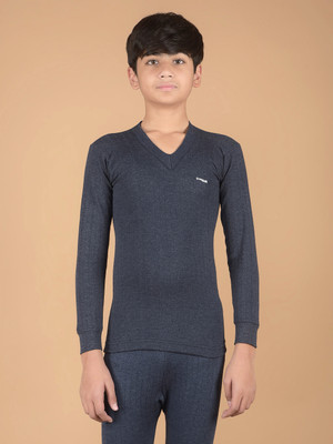Dollar Top For Boys(Grey, Pack of 1)