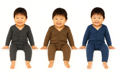 Kronado Top - Pyjama Set For Baby Boys & Baby Girls(Multicolor, Pack of 3)