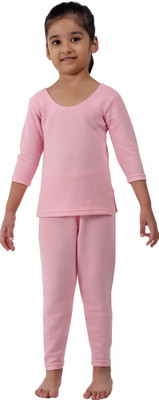 Selfcare Top - Pyjama Set For Girls(Pink, Pack of 1)