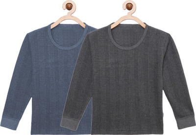 RAVIA Top For Baby Boys & Baby Girls(Multicolor, Pack of 2)