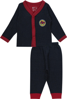 BodyCare Top - Pyjama Set For Girls(Multicolor, Pack of 1)