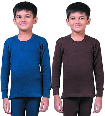 Aivira Top For Boys(Multicolor, Pack of 2)