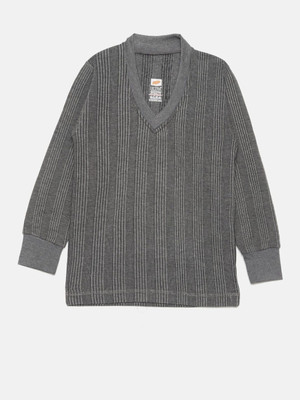 Dollar Ultra Top For Boys & Girls(Grey, Pack of 1)