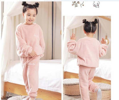ukal Top - Pyjama Set For Boys & Girls(Pink, Pack of 1)