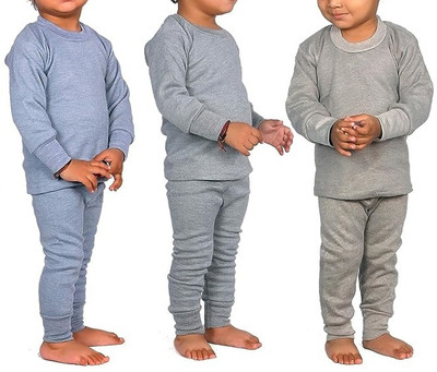 Sannutrendzz Top - Pyjama Set For Baby Boys & Baby Girls(Multicolor, Pack of 2)