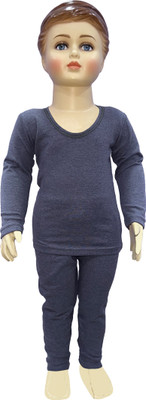 Selfcare Top - Pyjama Set For Baby Boys & Baby Girls(Blue, Pack of 1)