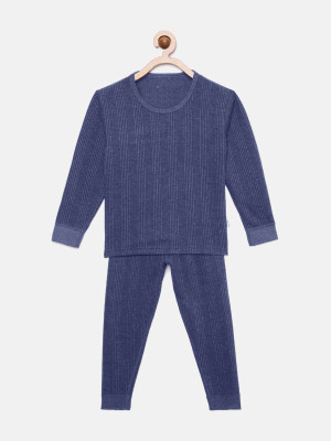 Aamarsh Top - Pyjama Set For Baby Boys & Baby Girls(Blue, Pack of 1)
