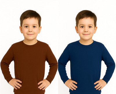 FAIQA Top For Boys & Girls(Multicolor, Pack of 2)