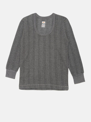 Dollar Ultra Top For Boys & Girls(Grey, Pack of 1)
