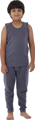 Selfcare Top - Pyjama Set For Boys(Blue, Pack of 1)