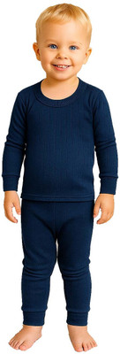 KETKAR Top - Pyjama Set For Boys & Girls(Blue, Pack of 1)