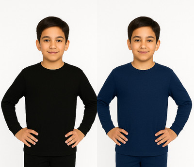 FAIQA Top For Boys & Girls(Multicolor, Pack of 2)