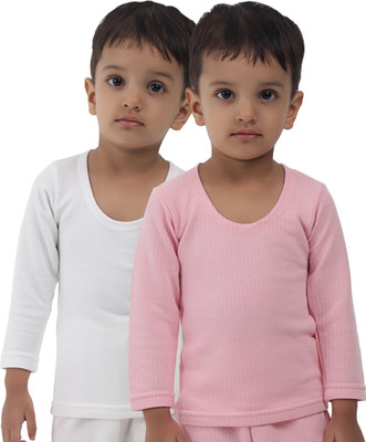 Selfcare Top For Baby Boys & Baby Girls(Pink, Pack of 2)
