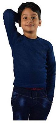 Kevat Gems Top For Boys & Girls(Blue, Pack of 1)