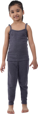 Selfcare Top - Pyjama Set For Girls(Blue, Pack of 1)