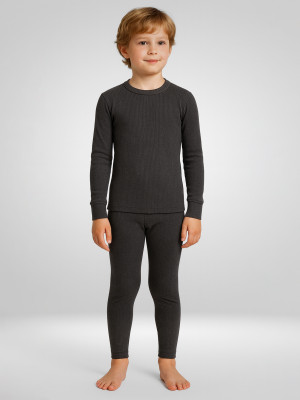 LUX cozi Top - Pyjama Set For Boys(Black, Pack of 1)