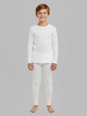 LUX cozi Top - Pyjama Set For Boys(White, Pack of 1)
