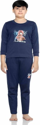 BodyCare Top - Pyjama Set For Girls(Blue, Pack of 1)