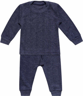 SDGP Top - Pyjama Set For Boys & Girls(Grey, Pack of 1)