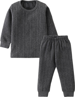 minmum Top - Pyjama Set For Boys & Girls(Blue, Pack of 2)