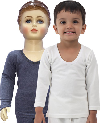 Selfcare Top For Baby Boys & Baby Girls(Blue, Pack of 2)