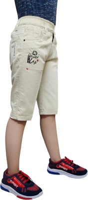 OXTRAP Three Fourth For Boys(Beige Pack of 1)