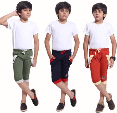 DSP Trends Three Fourth For Boys(Multicolor Pack of 3)