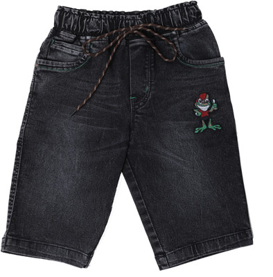 OXTRAP Three Fourth For Boys(Black Pack of 1)