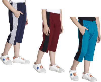 Indistar Three Fourth For Boys(Multicolor Pack of 3)