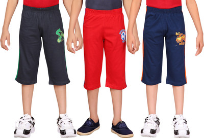 SOUTHTREE Three Fourth For Boys(Multicolor Pack of 3)