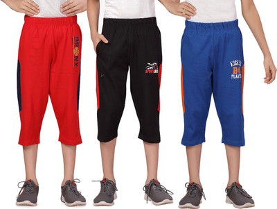 SOUTHTREE Three Fourth For Boys(Multicolor Pack of 3)