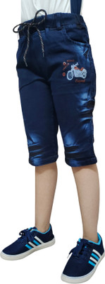 DUPER Three Fourth For Boys(Dark Blue Pack of 1)
