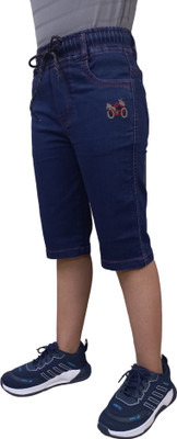 DUPER Three Fourth For Boys(Blue Pack of 1)