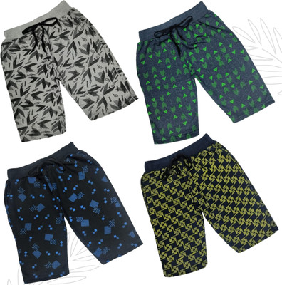 Seyor Three Fourth For Boys(Multicolor Pack of 4)