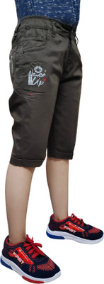 OXTRAP Three Fourth For Boys(Black Pack of 1)