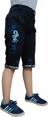 DUPER Three Fourth For Boys(Blue Pack of 1)