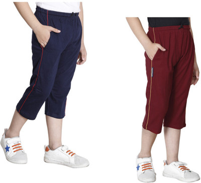 KAVYA Three Fourth For Boys(Multicolor Pack of 2)