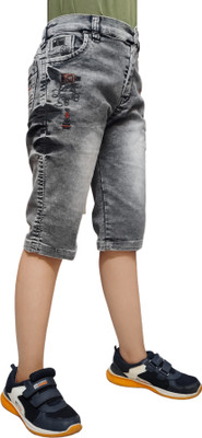 DUPER Three Fourth For Boys(Grey Pack of 1)
