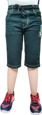 OXTRAP Three Fourth For Boys(Dark Green Pack of 1)