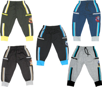 Jingo Three Fourth For Boys(Multicolor Pack of 5)