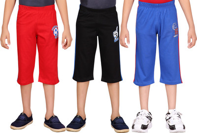 SOUTHTREE Three Fourth For Boys(Multicolor Pack of 3)