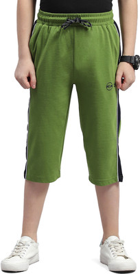 MONTE CARLO Three Fourth For Boys(Green Pack of 1)