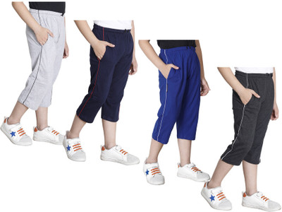 Indistar Three Fourth For Boys(Multicolor Pack of 4)