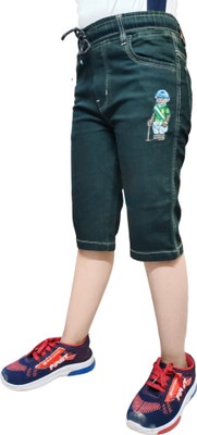 DUPER Three Fourth For Boys(Green Pack of 1)