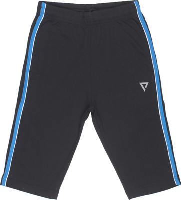 PROTEENS Three Fourth For Boys(Black Pack of 1)