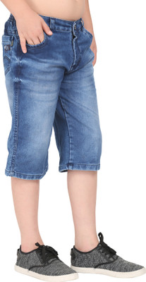 OXTRAP Three Fourth For Boys(Blue Pack of 1)