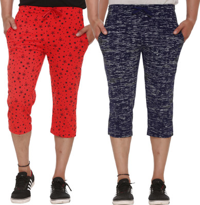 WEBCLOTHING Three Fourth For Boys(Multicolor Pack of 2)