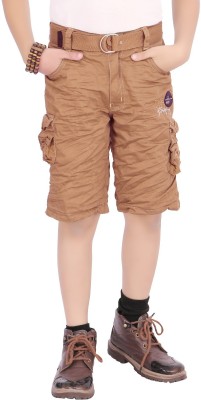 ADBUCKS Three Fourth For Boys(Brown Pack of 1)