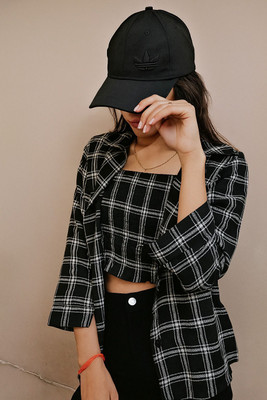 BLUEFINENTERPRISES Girls Casual Cotton Blend Tunic Top(Black, Pack of 1)