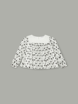 Fame Forever by Lifestyle Girls Casual Cotton Blend Woven Top(White, Pack of 1)